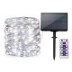12M 22M Remote Control LED Solar String Light 8 Modes IP65 Waterproof Christmas Holiday Lamp Decor