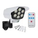 1/2Pcs 77LED Solar Powered PIR Motion Sensor Light Outdoor Garden Security Wall Light