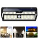 132 LED Solar Wall Light 4 Side Motion Sensor IP65 Outdoor Yard Garden LED Lamp