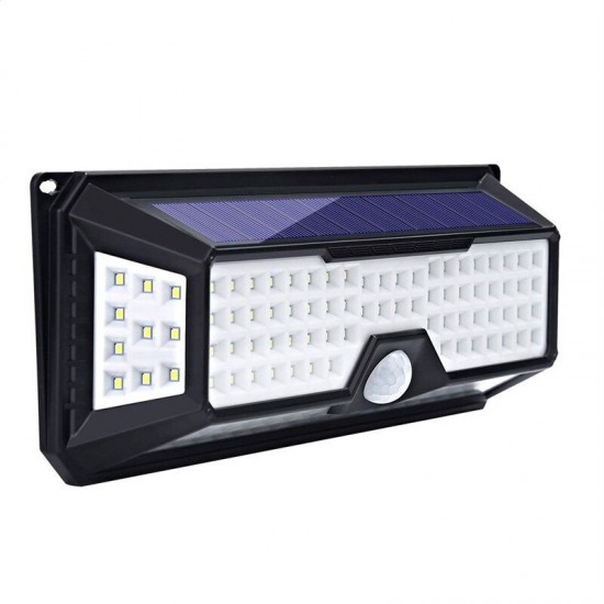 136 LED Four-sided Solar Garden Light Body PIR Motion Sensor Lamp 3400mAh Yard 136 LED Four-sided Solar Garden Light Body PIR Motion Sensor Lamp 3400mAh Yard