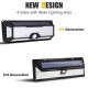 136 LED Four-sided Solar Garden Light Body PIR Motion Sensor Lamp 3400mAh Yard 136 LED Four-sided Solar Garden Light Body PIR Motion Sensor Lamp 3400mAh Yard