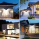 136 LED Four-sided Solar Garden Light Body PIR Motion Sensor Lamp 3400mAh Yard 136 LED Four-sided Solar Garden Light Body PIR Motion Sensor Lamp 3400mAh Yard