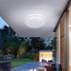 15W/25W Solar LED Ceiling Lamp Soft Light Effect Round Bulb Waterproof