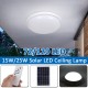 15W/25W Solar LED Ceiling Lamp Soft Light Effect Round Bulb Waterproof