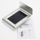 16 LED Solar Power Voice Sensor Wall Light Garden Yard Lamp Waterproof