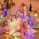 16.4FT 5M 20LED Solar Outdoor String Light Two Modes Water Drop Fairy Lamp Garden Christmas Decoration 16.4FT 5M 20LED Solar Outdoor String Light Two Modes Water Drop Fairy Lamp Garden Christmas Decoration