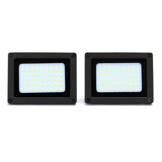 2 Pcs 5W 54 LED Flood Light Waterproof Light Sensor Solar Light 2 Pcs 5W 54 LED Flood Light Waterproof Light Sensor Solar Light