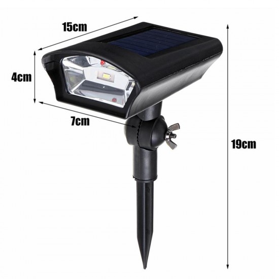 2 in 1 Solar Landscape Spot Light LED Dummy Camera Security Wall Light Sensor Lamp 2 in 1 Solar Landscape Spot Light LED Dummy Camera Security Wall Light Sensor Lamp