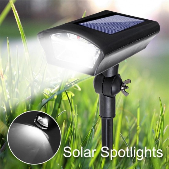 2 in 1 Solar Landscape Spot Light LED Dummy Camera Security Wall Light Sensor Lamp