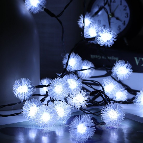 20/30/50/100LED Solar String Light Ball Waterproof Fairy Lamp Garden Outdoor Party Christmas Decoration