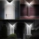 208 LED Solar Power PIR Motion Sensor Wall Light Outdoor Garden Lamp Waterproof