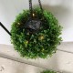 20cm Solar Powered Artificial Topiary Ball LED Solar Light Outdoor Wedding Garden Decorative Lamp 20cm Solar Powered Artificial Topiary Ball LED Solar Light Outdoor Wedding Garden Decorative Lamp
