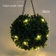 20cm Solar Powered Artificial Topiary Ball LED Solar Light Outdoor Wedding Garden Decorative Lamp