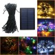 22M 200 LED Solar Powered Fairy String Light Party Christmas Tree Decorations Lights Garden Outdoor Remote Control