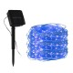 22M 200LED Solar String Fairy Light Warm White/White/Colorful/Pink/Blue Lawn Lamp Wedding Party Christmas Garden Decor