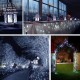 22M 200LED Solar String Fairy Light Warm White/White/Colorful/Pink/Blue Lawn Lamp Wedding Party Christmas Garden Decor