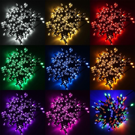 22M Solar Powered 200LED Fairy Holiady String Light Outdoor Wedding Christmas Room Party Lamp 22M Solar Powered 200LED Fairy Holiady String Light Outdoor Wedding Christmas Room Party Lamp