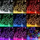 22M Solar Powered 200LED Fairy Holiady String Light Outdoor Wedding Christmas Room Party Lamp