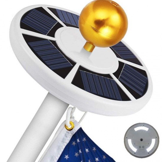 22cmx3.5cm LED Solar Flagpole Light Super-Bright Outdoor Garden Lamp 22cmx3.5cm LED Solar Flagpole Light Super-Bright Outdoor Garden Lamp