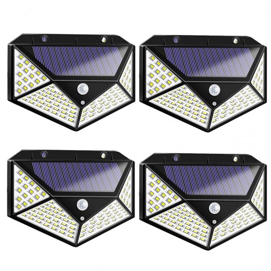 2/3/4PCS 100LED Solar Light Wireless Motion Sensor Waterproof Security Outdoor Garden Wall Lamp 2/3/4PCS 100LED Solar Light Wireless Motion Sensor Waterproof Security Outdoor Garden Wall Lamp