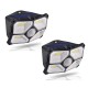 2/4Pcs 40 LED Solar Light Wide Angle Outdoor Wall Lamp 10M Sensoring Distance 120 Degree Sensoring Angle 150 Lumen 4 Luminescent Surfaces 2/4Pcs 40 LED Solar Light Wide Angle Outdoor Wall Lamp 10M Sensoring Distance 120 Degree Sensoring Angle 150 Lumen 4 Luminescent Surfaces