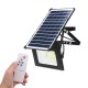 250W Solar Light LED Street Floodlight Garden Spotlight Remote Control