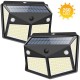 260 LED Outdoor Garden Solar Powered Security Wall Light PIR Motion Sensor Lamp 260 LED Outdoor Garden Solar Powered Security Wall Light PIR Motion Sensor Lamp