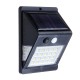 26LED Solar Power Light PIR Motion Sensor Outdoor Garden Wall Lamp Waterproof