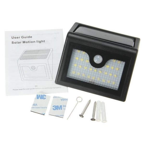 28 LED Solar Power Light & PIR Sensor Wall Light Outdoor Garden Lamp 28 LED Solar Power Light & PIR Sensor Wall Light Outdoor Garden Lamp