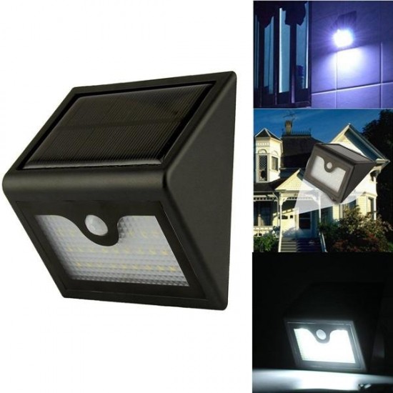 28 LED Solar Power Light & PIR Sensor Wall Light Outdoor Garden Lamp 28 LED Solar Power Light & PIR Sensor Wall Light Outdoor Garden Lamp