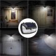 28/42 LED Solar Power PIR Motion Sensor Wall Street Light Outdoor Security Flood Lamp