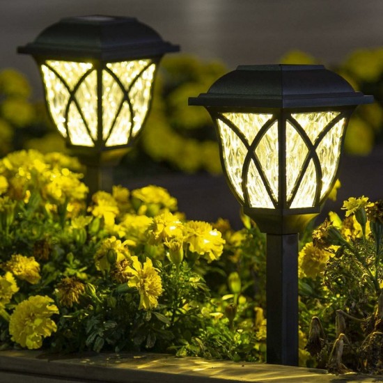 2PCS/6PCS Outdoor LED Solar Light Waterproof Stake Lamp Home Garden Yard Lawn Decor 2PCS/6PCS Outdoor LED Solar Light Waterproof Stake Lamp Home Garden Yard Lawn Decor