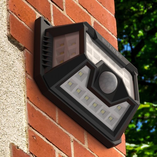 2Pcs BW-OLT3 Outdoor Solar Lights 32 LED 120°PIR Sensor Wide Angle Waterproof Wall Light for Garden Path Yard Security Lamp 2Pcs BW-OLT3 Outdoor Solar Lights 32 LED 120°PIR Sensor Wide Angle Waterproof Wall Light for Garden Path Yard Security Lamp