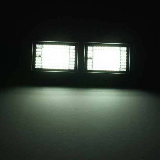 2Pcs Remote Control 60 LED Flood Light Dimmable Timer Waterproof Solar Light Street Light 2Pcs Remote Control 60 LED Flood Light Dimmable Timer Waterproof Solar Light Street Light