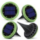 2X 4X 8LED Solar Powered Underground Lights Buried Lawn Lamps for Outdoor Driveway Pathway 2X 4X 8LED Solar Powered Underground Lights Buried Lawn Lamps for Outdoor Driveway Pathway