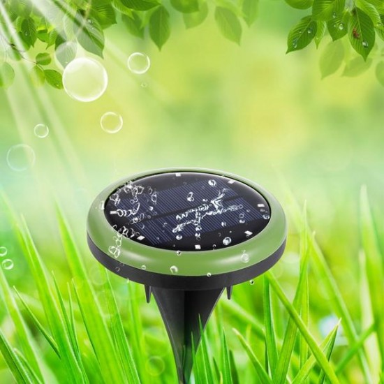 2X 4X 8LED Solar Powered Underground Lights Buried Lawn Lamps for Outdoor Driveway Pathway 2X 4X 8LED Solar Powered Underground Lights Buried Lawn Lamps for Outdoor Driveway Pathway