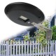 2pcs 9 LED Solar Powered Wall Light Waterproof Outdoor Garden Fence Landscape Lamp