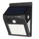 2pcs LED Solar Power Light PIR Motion Sensor Garden Yard Wall Lamp Security Outdoor