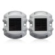 2pcs Solar LED Pathway Driveway Lights Dock Path Step Road Safety Lamps 2pcs Solar LED Pathway Driveway Lights Dock Path Step Road Safety Lamps