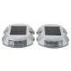 2pcs Solar LED Pathway Driveway Lights Dock Path Step Road Safety Lamps 2pcs Solar LED Pathway Driveway Lights Dock Path Step Road Safety Lamps
