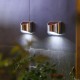 2pcs Waterproof Stainless Steel Solar Wall Lights Outdoor Fence Post Step Lights 2pcs Waterproof Stainless Steel Solar Wall Lights Outdoor Fence Post Step Lights
