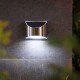 2pcs Waterproof Stainless Steel Solar Wall Lights Outdoor Fence Post Step Lights 2pcs Waterproof Stainless Steel Solar Wall Lights Outdoor Fence Post Step Lights
