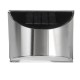 2pcs Waterproof Stainless Steel Solar Wall Lights Outdoor Fence Post Step Lights 2pcs Waterproof Stainless Steel Solar Wall Lights Outdoor Fence Post Step Lights