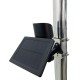 3 LED Solar Powered Flag Pole Spot Light Spotlight Flagpole Outdoor Waterproof