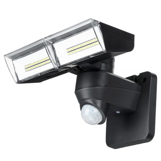 3 Modes Double Heads LED Solar Light Outdoor Motion Sensor Rotatable Waterproof Wall Lamp 3 Modes Double Heads LED Solar Light Outdoor Motion Sensor Rotatable Waterproof Wall Lamp