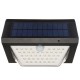 3 Modes LED Solar Light with Alarm Outdoor Garden Pathway PIR Motion Sensor Wall Lamp