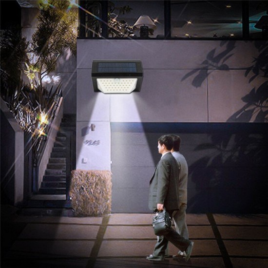 3 Modes LED Solar Light with Alarm Outdoor Garden Pathway PIR Motion Sensor Wall Lamp 3 Modes LED Solar Light with Alarm Outdoor Garden Pathway PIR Motion Sensor Wall Lamp