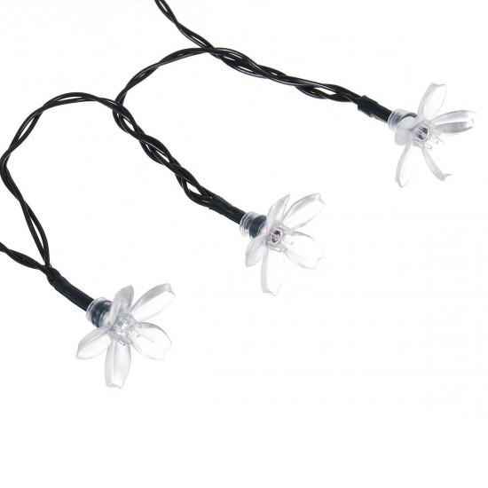 30 LED Solar Powered Fairy String Flower Lights In/Outdoor Garden Birthday Party Christmas Tree Christmas Decorations Clearance Christmas Lights 30 LED Solar Powered Fairy String Flower Lights In/Outdoor Garden Birthday Party Christmas Tree Christmas Decorations Clearance Christmas Lights