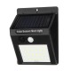 30LED Solar Light PIR Motion Sensor Security Outdoor Garden Wall Lamp