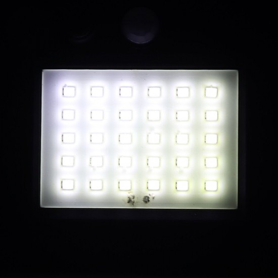 30LED Solar Light PIR Motion Sensor Security Outdoor Garden Wall Lamp